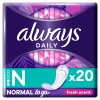 Always Einlagen (20 Stück/Folie) Slip Normal Deo