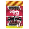Gillette Blue3 Einzelstick (12 Stk./bli) Rot