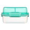 Sistema Divided Lunchbox To Go LunchStack Square 1,24 l, Farbmix