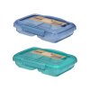Sistema Ocean Bound Kleine geteilte Lunchbox mit 2 Fächern, 350 ml, verschiedene Farben
