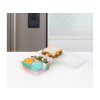 Sistema Divided Snack Box To Go Lunch Cube Max mit Joghurtbehälter mit Doppeldeckel 2l, verschiedene Farben