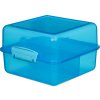 Sistema Lunch Cube Lunchbox mit 2 Fächern, 1,4 l, Blau