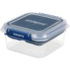 Sistema Divided wasserdichte Lebensmittelbox To Go STAX, 1,15 l, blau