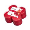 Bolsius Aromatic 2.0 Duftteelichter Maxi, 8 Stück, Granatapfel