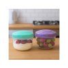Sistema 2er-Set Joghurtbecher zum Mitnehmen, 150 ml