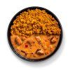 fit asian style chicken with rice rte 420 g gymbeam serving