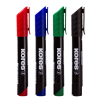 Kores Plus KM Permanentmarker-Mix, 4 Stück