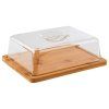 APS-Schale + Deckel 24 x 18,5 cm Bambus/Polycarbonat 1 Stück