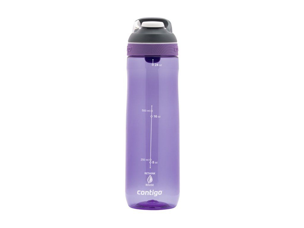 Botella de agua Contigo Cortland de 720 ml, color vid.