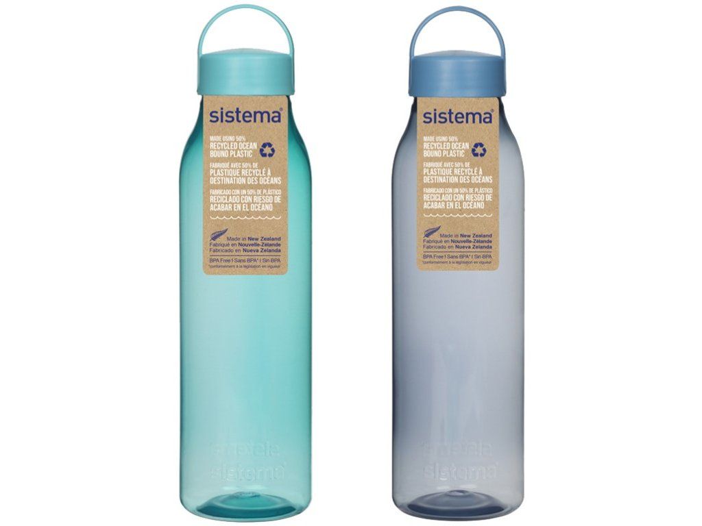 Sistema Botella con asa Ocean Bound Revive 700 ml, mezcla de colores