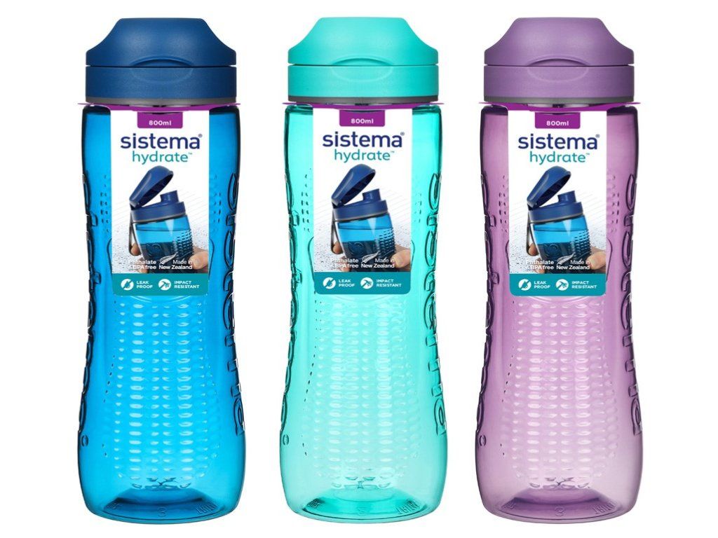 Botella Sistema Hydrate Active Flip Top de 800 ml, surtido de colores