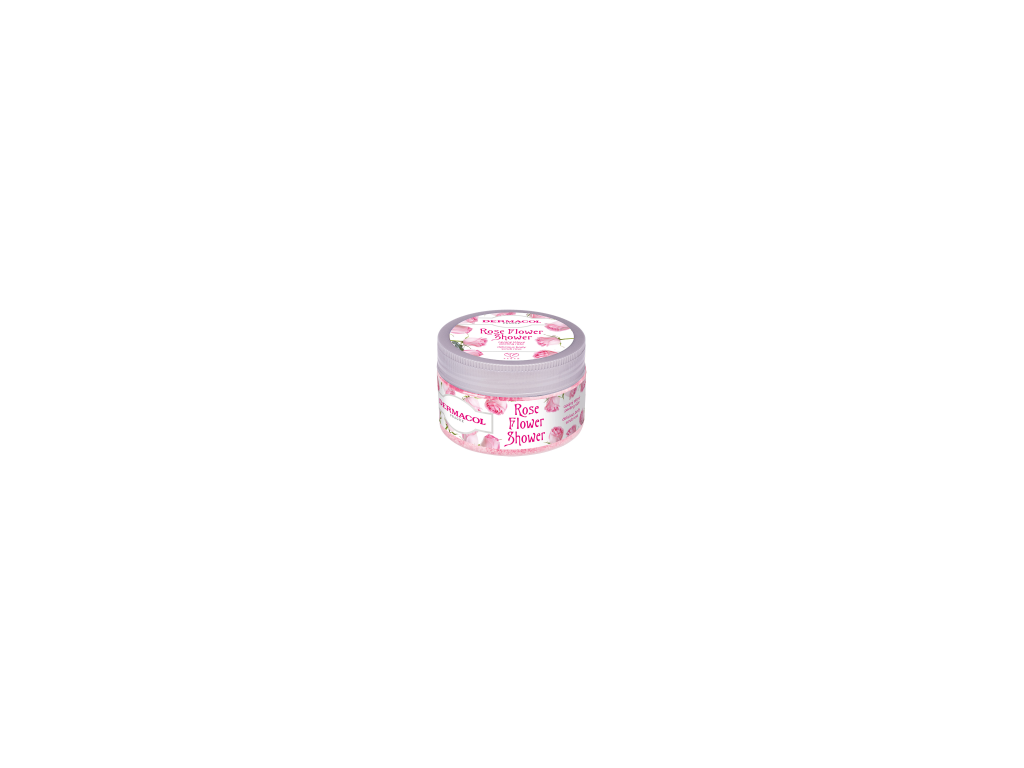 Peeling corporal decorativo Dermacol 200 g Rosa Flormarwer