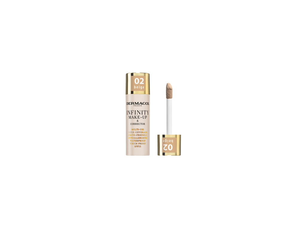 Dermacol decorador Infinity m-up + corrector 02 Beige