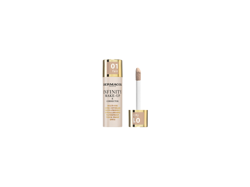 Dermacol decorador Infinity m-up + corrector 01 Claro
