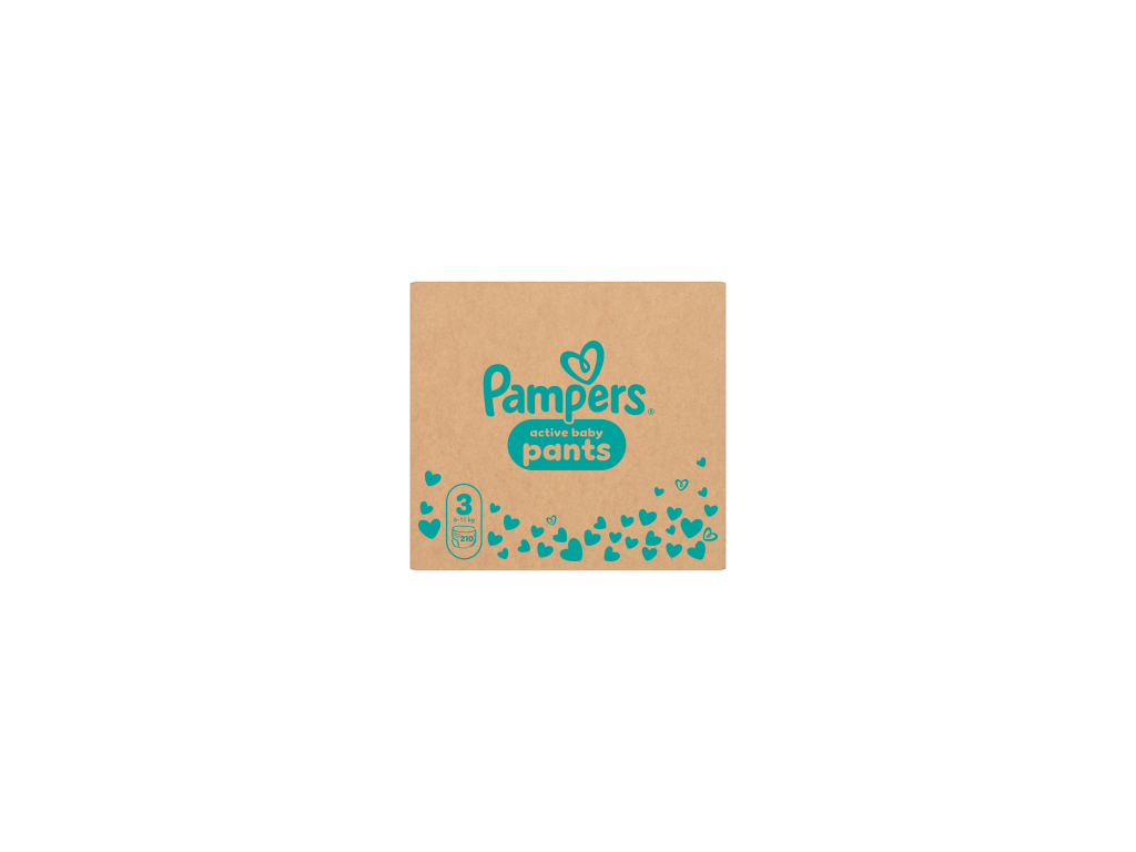 Pañales tipo pantalón Pampers S3 MSB 210