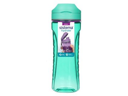 Botella Sistema Tritan con correa Hydrate Swift Flip Top 600 ml, Menta