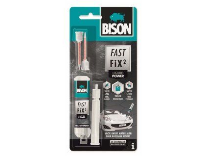 Adhesivo de dos componentes BISON FAST FIX POWER 10 g