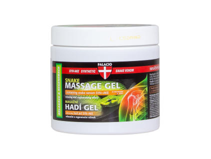 Gel de masaje con veneno de serpiente PALACIO, 600 ml