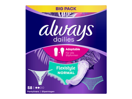 Compresas Always (58 unidades/caja) Intim Normal