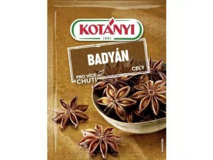 Anís estrellado Kotányi entero 8g