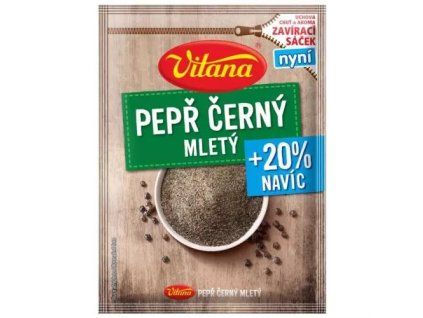 Pimienta negra molida Vitana Spices 20 g