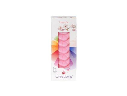 Bolsius wax Magnolia Aromatic Creations 8 piezas