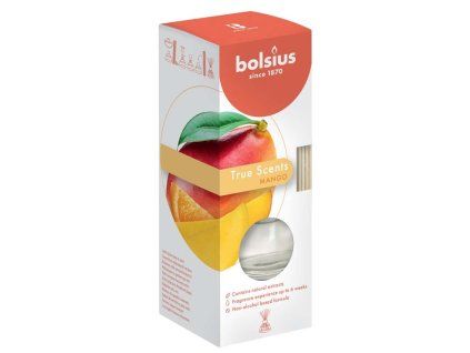 Difusor Bolsius Aromatic 2.0 Mango 45ml + varillas perfumadas