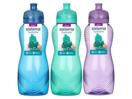 Botella Sistema Hydrate Wave Twist n Sip de 600 ml