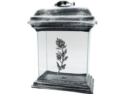Catedral de la Virgen María, 26 cm, rosa plata