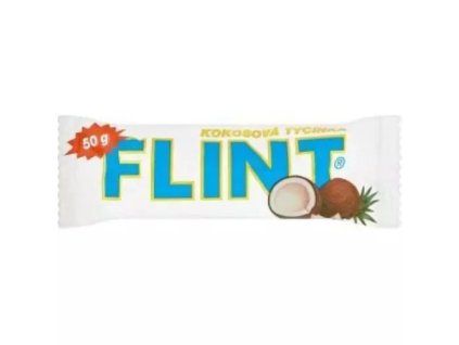 Barra de coco Flint con glaseado blanco 35 x 50 g
