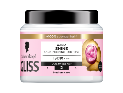 119073 gliss maska 400ml shine 4 in 1