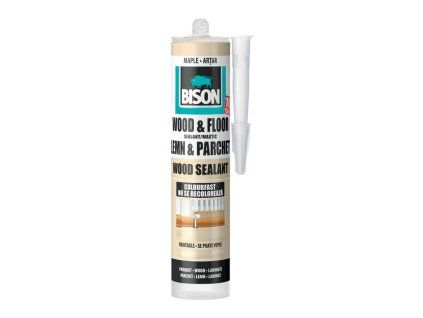 Sellador monocomponente BISON para madera de arce, 300 ml