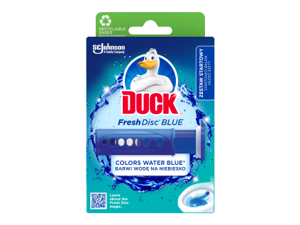 123801 duck fresh discs 36ml blue color water