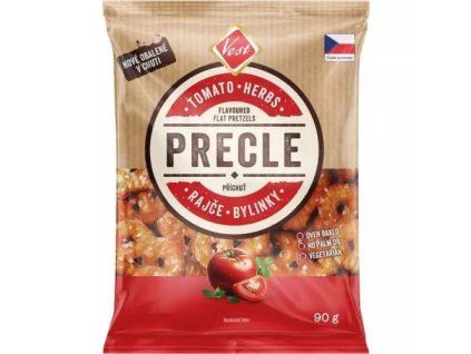 Pretzels de piel con tomate y hierbas 90 g