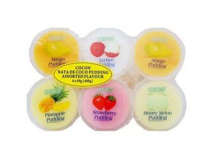 Pudín de coco de varios sabores 480g (THACH THAP CAM)