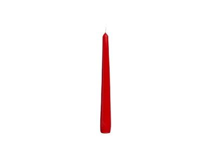 Vela cónica Bolsius roja RAL, 24x245 mm