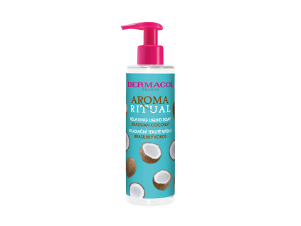 126150 dermacol ar tek mydlo 250ml brazil kokos