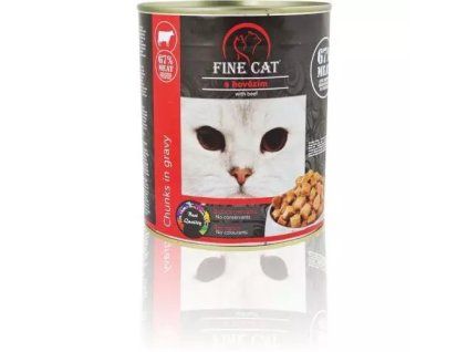 Carne de res enlatada FineCat 830 g