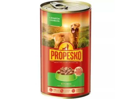 Propesko trozos de cordero, salsa de pollo 1,24 kg