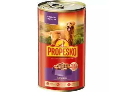 Trozos de ternera Propesko, salsa de pollo 1,24 kg