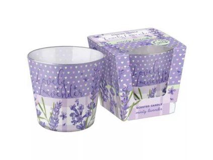 Velas Bartek con aroma a lavanda, 115 g