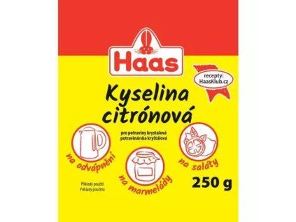 Ácido cítrico Haas 250 g