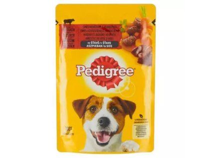 Bolsa Pedigree + ternera + cordero 100 g