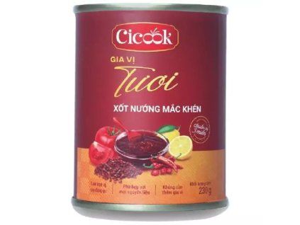 Salsa barbacoa CiCook 230g MAC KHEN