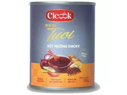 Salsa barbacoa CiCook 230 g ahumada