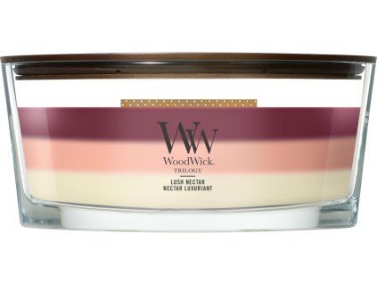 Barco de velas WoodWick Trilogy Lush Nectar