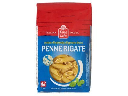 Sémola Fine Life Penne Rigate 500 g