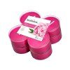 Bolsius Aromatic 2.0 Velas de té perfumadas Maxi 8 unidades, Peonía