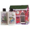 Pack de cosméticos navideños: 2 geles de ducha de 200 ml.
