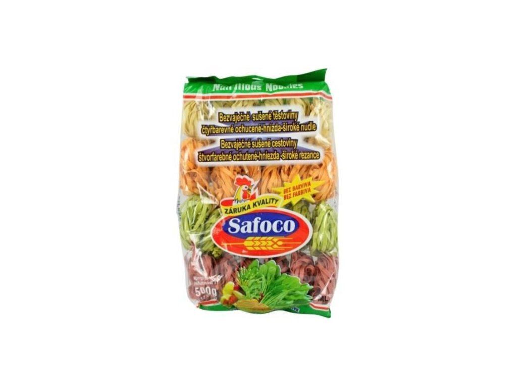Pâtes colorées safoco 500g